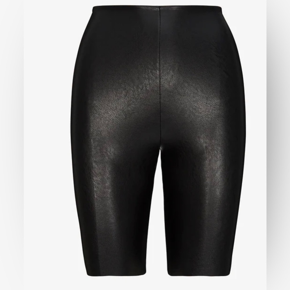 Commando Faux Leather Bike Shorts